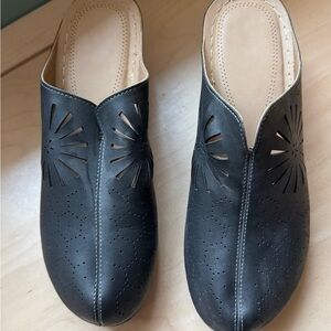 Elegant Black Women's Slip-On Shoes